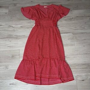 Max Studio Sun Dress S Preppy Old Money Garden Party Whimsical Elegant Timeless